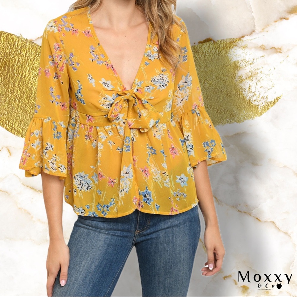 New Day Floral Blouse ☀️